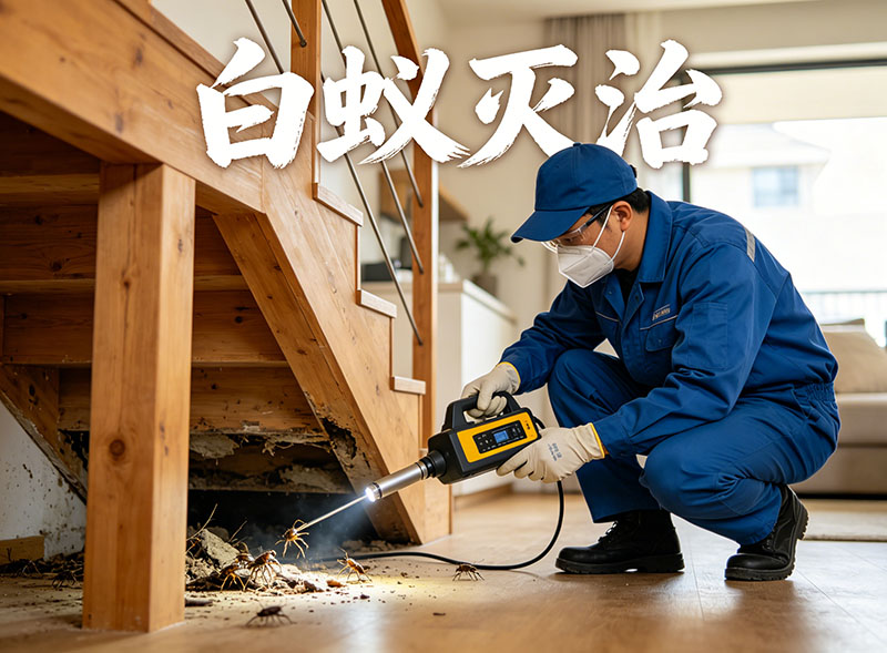 黄岩白蚁灭治服务｜专业消杀，筑牢建筑安全防线